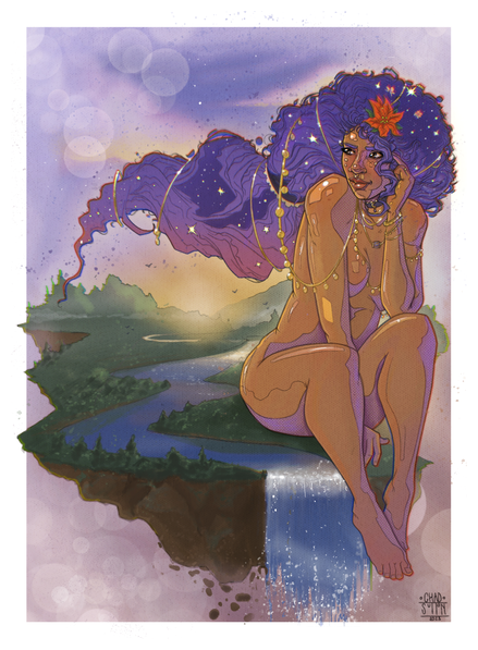 “Ethereal Reverie” — Fantasy Art Print (11x17)