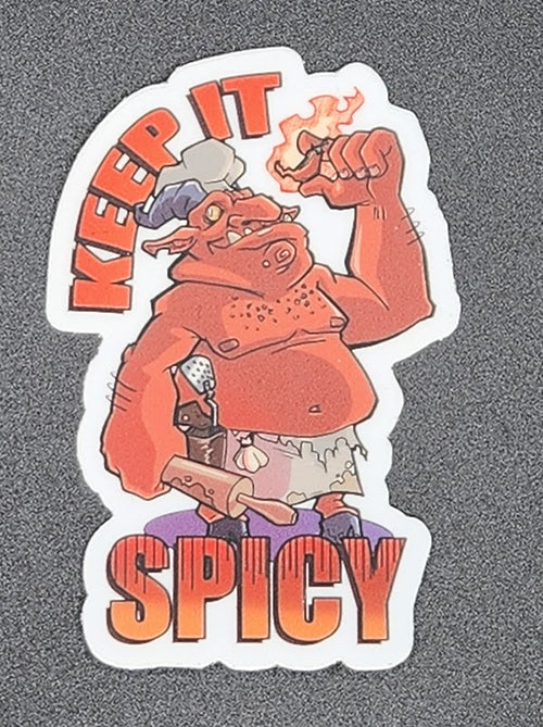 Keep It Spicy Fridge Magnet