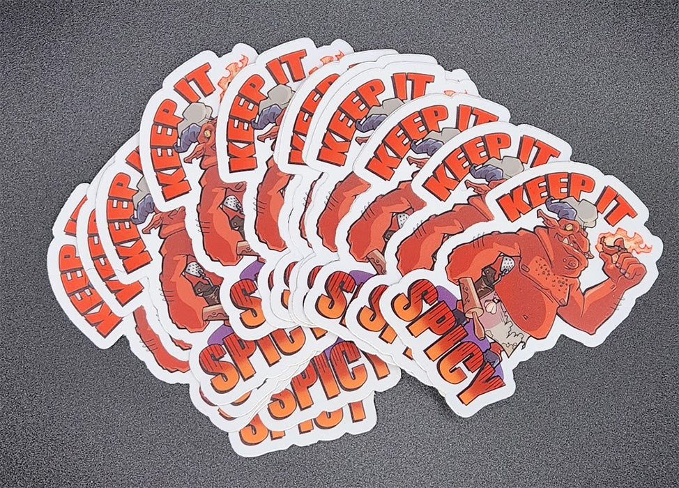 Keep it spicy Stickers